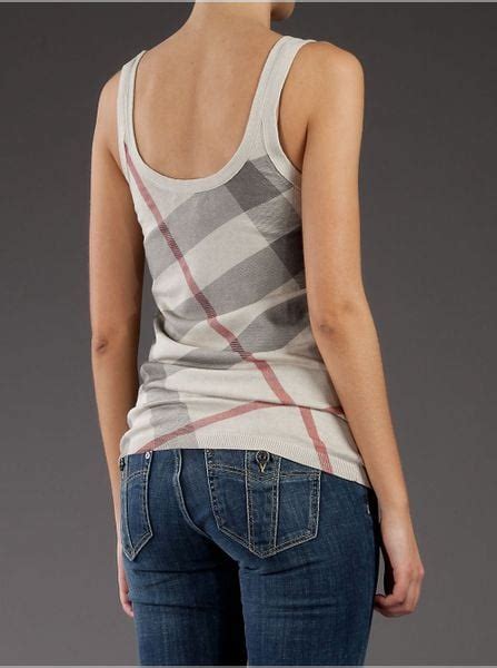 burberry shirt for woman|burberry tank tops women's.